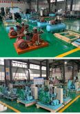 High pressure piston type oxygen booster, 150kg oxygen compressor, food high-pressure air pump