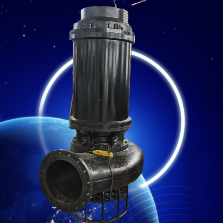 Large flow submersible slurry pump, wear-resistant slag removal pump for thermal power plants, submersible sediment cleaning pump