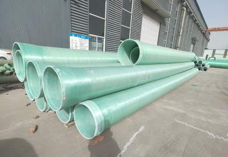 Fiberglass reinforced plastic pipes are high-temperature resistant municipal rainwater and sewage diversion, drainage, and deodorization pipes