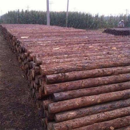 Hongyuan Landscape Wooden Square Pine Piles, Wholesale of Timber, Deciduous Pine, Keel Strips, Customizable for National Shipping