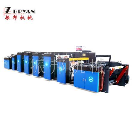 ZB series petal unit from Zhenbang manufacturer, four color unit type, flexographic printing machine