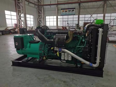 Volvo generator set manufacturer's 200/400KW power breeding enterprise dedicated unit operates stably and reliably