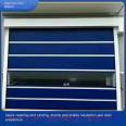 PVC fast Roller shutter anti-corrosion and wear-resistant gray warehouse basement special vibrating door industry