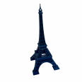 Professional personnel produce blue Eiffel Tower with quality assurance services in place