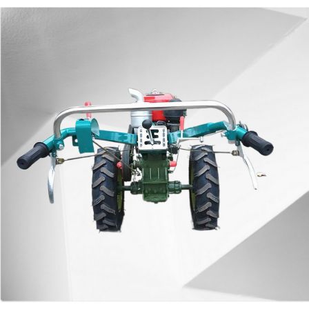 Farm Orchard Handheld Rotary Tillage Electromechanical Start+Battery+Battery Box Wheat Planter