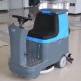 Small driving type floor washing locomotive room warehouse mop electric cleaning and wiping machine