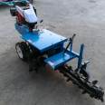 Trencher, small handheld chain trencher, laying cable ducts, orchard fertilization trencher