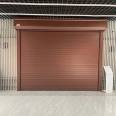 Processing customized aluminum alloy Roller shutter factory building shop anti wind shutter