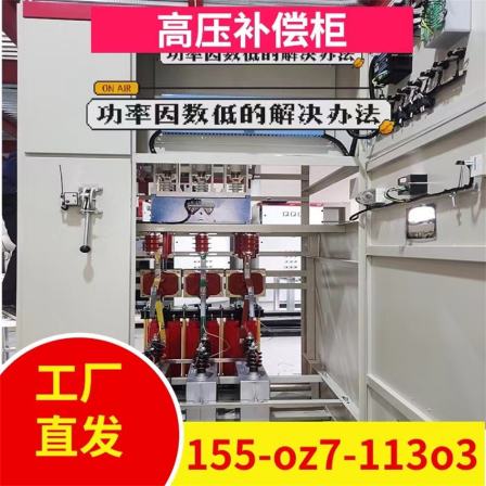 Shuailong Electromechanical Capacitor Compensation Device High Voltage Compensation Cabinet Improves Power Factor High Voltage Motor Compensation
