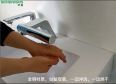 All copper infrared automatic sensing 2-in-1 hand washing and hand drying integrated public bathroom basin intelligent hand cleaning