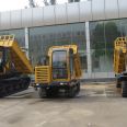 Qiyang 12-15 ton custom remote controlled tracked dump truck with four different types of climbing tigers