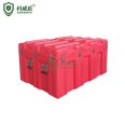 Orange-red plastic box Flood fighting and flood control equipment Materials and equipment Storage and transportation box Modular storage box PE