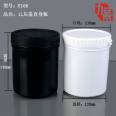 Xujing 1000ML Capped Plastic Bottle HDPE 1L Easy Pull Sealed Can Straight Body Chemical Bottle Wall Repair Paste Bottle E166