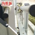 Wheelchair lifting platform, linear aluminum alloy track, outdoor inclined hanging barrier free elevator, Haiwei Pai