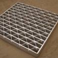 Galvanized composite steel grating manufacturer, municipal construction steel grating material Q235, welded firmly, with strong load-bearing capacity