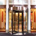 Manufacturer customized hotel stainless steel glass Revolving door shopping mall office building induction Automatic door Sean