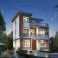 Multi story self built villas, prefabricated concrete houses, customized formaldehyde free release