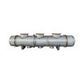 Tubular condenser, tubular heat exchanger, industrial evaporative heat transfer with a wide area