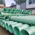 Corrosion resistant fiberglass chemical sand insulation pipeline municipal engineering rainwater and sewage diversion drainage pipe process pipe