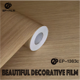 Easy to apply EP-FILM blister indoor decorative wood grain film Wall decorative film with good waterproof and moisture-proof texture