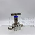 Parker Needle Valve HNVSM6A American Parker Ferrule Needle Valve 6mm Double Ferrule Connection Instrument Valve