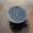 Five prevention and six prevention ductile iron manhole cover adjustable double layer heavy cast iron manhole cover DN700