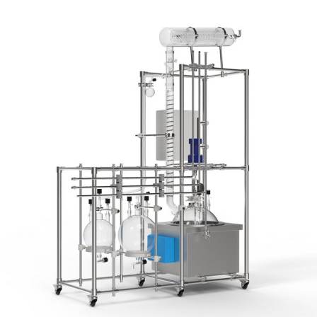 Kuangsheng Industrial Customized Glass Distillation Instrument and Distillation Instrument Distillation Concentration Crystallization Separation and Recovery Device