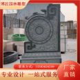 Antique stone gate pier, drum stone, semi manual and semi mechanical stone drum, White Marble, household decoration, craftsman