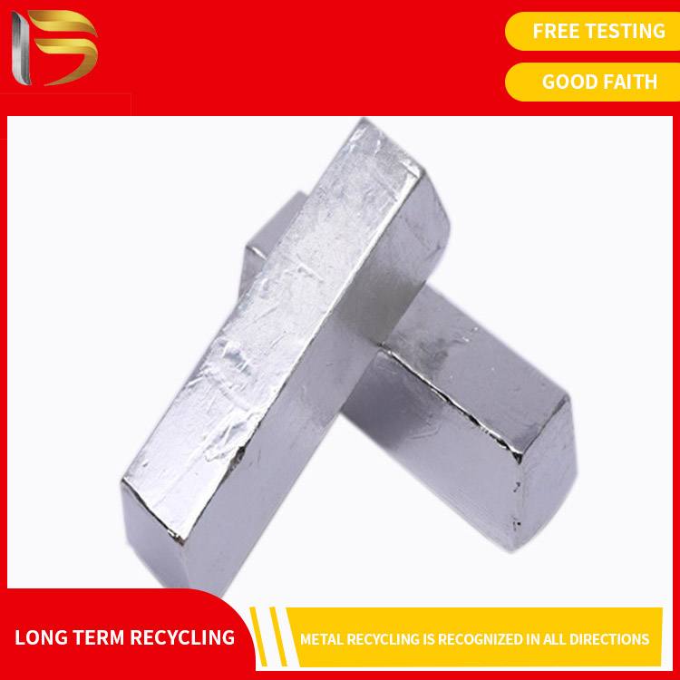 Scrapped indium rod recycling indium block platinum crucible recycling platinum wire recycling strength guarantee