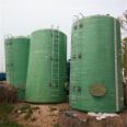 Manufacturer of second-hand fiberglass storage tanks with 1-200 cubic meters of corrosion-resistant food and chemical waste with long storage life