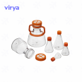 Virya 3535009 5000ml Erlenmeyer flask Cell shake flask Erlenmeyer flask Breathable cap Independent packaging