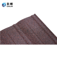 Colored Stone Metal Tile Aluminum Alloy Tile House Renovation Roof Tile Project Self built Villa Roof Red Tile Roof