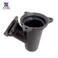 B-type mechanical flange gland connection cast iron pipe fittings DN250 flexible cast iron drainage pipe fittings tee elbow reducer