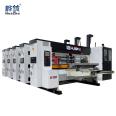 High speed cardboard box printing and die-cutting machine, fully automatic cardboard box three color printing, slotting and forming integrated machine, ink printing machine