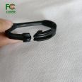 Easy to install hail suppression net clip C hook sunshade net greenhouse film plastic clip durable anti-aging black net clip