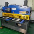 Aiya brand 12x1600 electric hydraulic CNC gate type cutting machine, 1-meter 6-meter cutting machine, capable of cutting a thickness of 12 millimeters