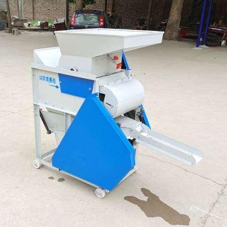 Small peanut shelling machine, peanut seed shelling machine, shelling and sorting integrated machine, without damaging red skin