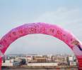 Huajin Air Mold Production and Sales 10 meter Wedding Love Arch Customized Various Shapes Inflatable Products