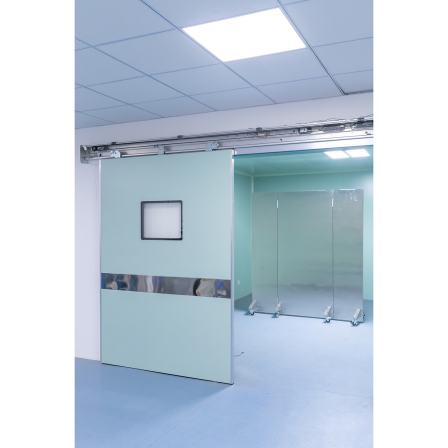 Electric sliding radiation resistant lead door with imported motor warranty of 3 years, used in the CTDR room of the hospital, size 1800 * 2250