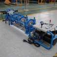 200 welding PE pipe semi-automatic hydraulic hot melt equipment PE pipe welding machine Bada Wellting