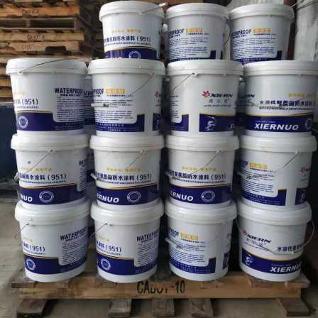 951 water-based polyurethane waterproof coating for roof, bathroom, basement, using Hilnor