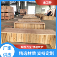 Heavy cargo lattice wooden frame box with strong load-bearing capacity, suitable for a wide range of Jinwei Special Machinery