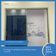 Balcony Sliding door processing and production beautiful, practical and durable platinum doors and windows