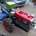 Strawberry and scallion trenching and cultivation machine, rotary tiller, seat walking wheel, hand held corn seeder