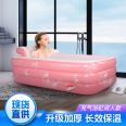 Bathtub for adults, large folding bathtub, sitting bathtub, children's household, full body, two person couple, inflatable bathtub