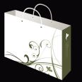 White card paper handbag customized paper shopping bag printing logo gift bag customized printing paper bag manufacturer