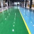 Epoxy resin floor paint, underground parking lot cement floor paint, outdoor basketball court anti-skid and wear-resistant floor paint