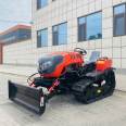 Multifunctional agricultural dryland plow with 50-100 horsepower crawler tractor, mountain and hilly crawler type