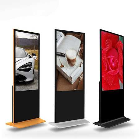 Vertical vertical screen advertising machine, intelligent backlight integrated high-definition network player, floor mounted advertising display screen