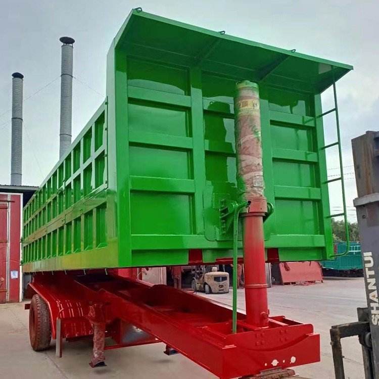 Rear tipping dump semi-trailer Rear tipping dump truck Light semi-trailer Container semi-trailer Exchange old for new Yongyang Automobile Industry